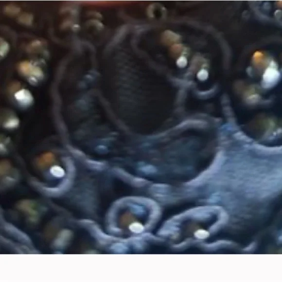 NWT MAC DUGGAL EMBELLISHED PLUNGE NECK PUFF SLEEVE A LINE GOWN 20283 - Picture 15 of 16